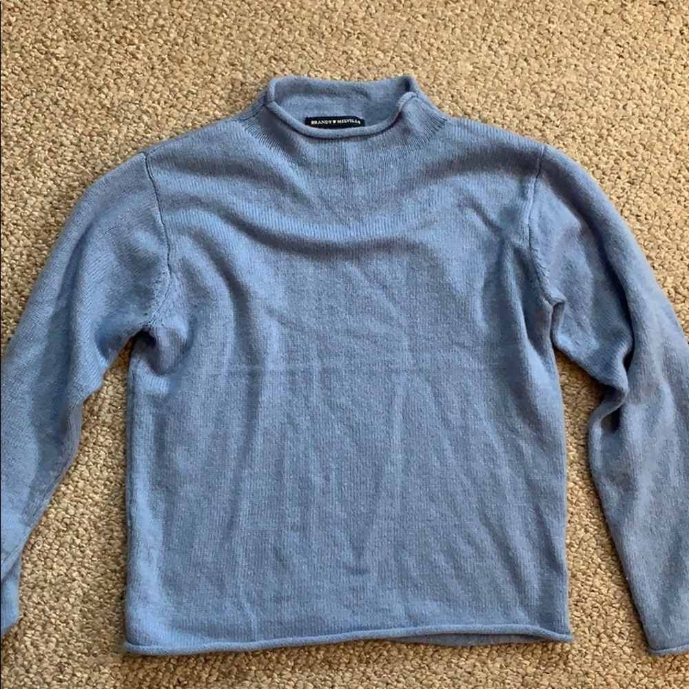 blue Brandy Melville sweater